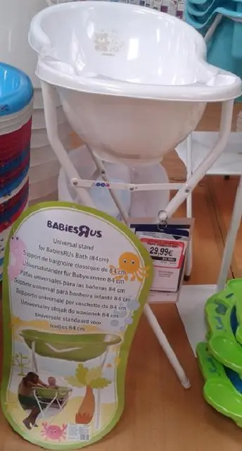 Photo de l’avis officiel: BABIES"R"US Baignoire de bébé avec support — risque: Blessures