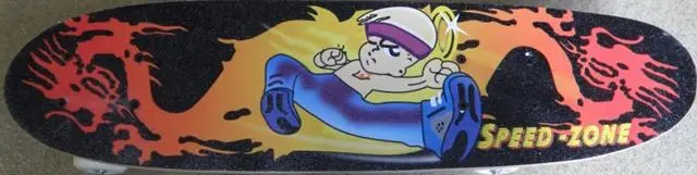 Foto do aviso oficial: Speed zone Skate — risco: Ferimentos