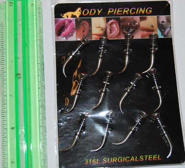 Foto del aviso oficial: Jimmy Fashion Body piercing - 316L SURGICALSTEEL Piercing del cuerpo — riesgo: Riesgos químicos