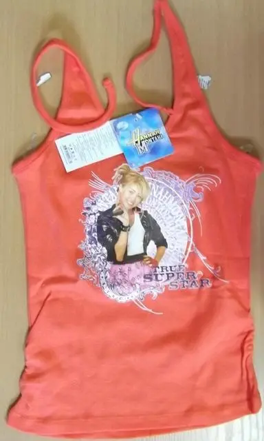 Foto do aviso oficial: Disney Hannah Montana - Cactus Clone (MAY BE COUNT Top da menina — risco: Estrangulamento