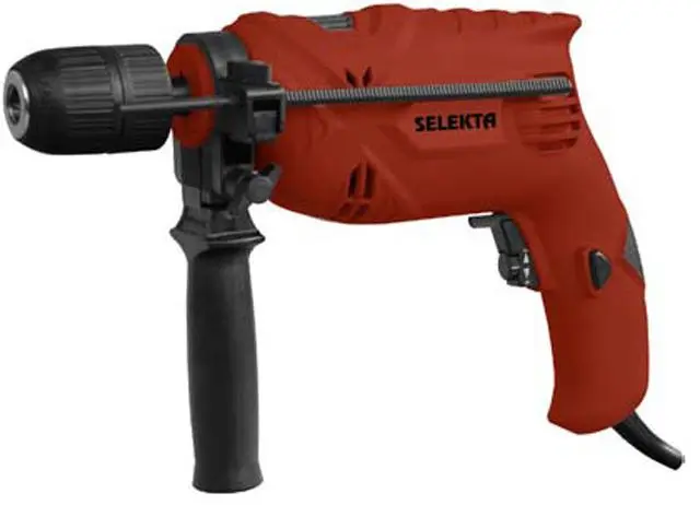 Foto do aviso oficial: Selekta Slagboremaskine (impact drill ) Broca de impacto elétrica — risco: Choque elétrico