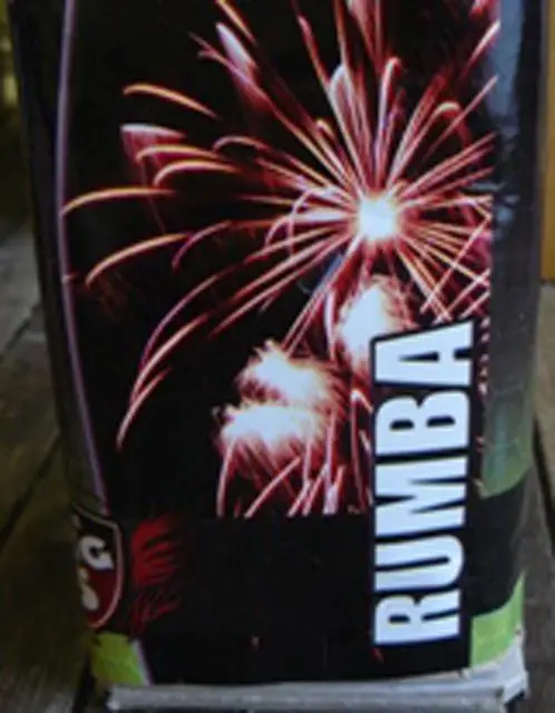 Photo de l’avis officiel: Rumba Feux d’artifice — risque: Brûlures & Blessures
