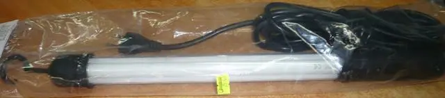 Foto do aviso oficial: GTV Luz portátil — risco: Choque elétrico