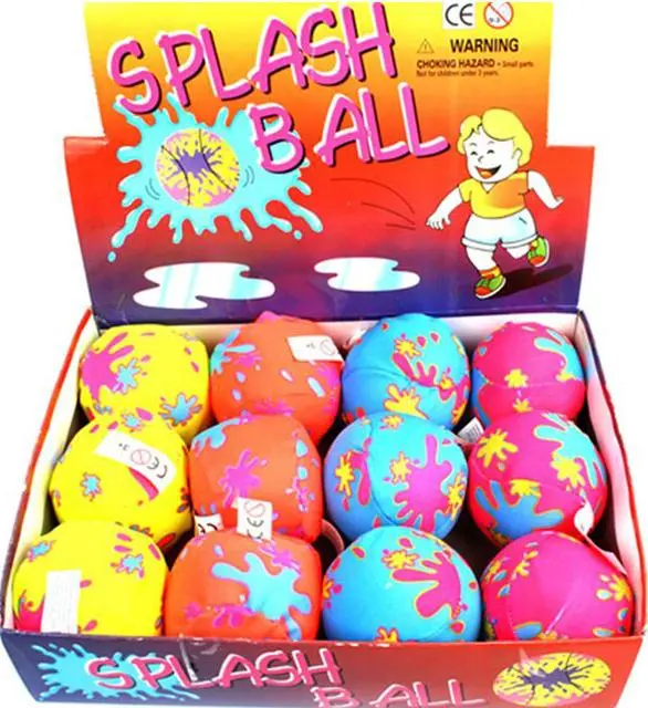 Photo from the official notice: B&amp;G International Splash Ball soft ball — choking risk