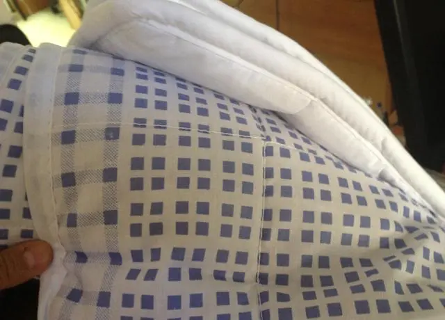 Photo from the official notice: TED children's bedding set — choking & suffocation risk