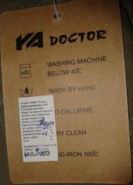 Foto dell’avviso ufficiale: YA Doctor Giacca da donna — rischio: Strangolamento