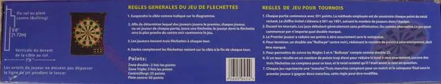 Foto do aviso oficial: Come On Jeu de flechettes magnetiques (Magnetic darts game) Dardo com dardos magnéticos — risco: Ferimentos