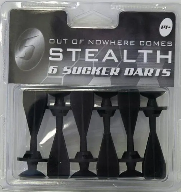 Foto dell’avviso ufficiale: Petron 1) Fun Blow Pipe; 2) Fun Hand Bow; 3) Stealth Sucker Darts Giochi con freccette di aspirazione — rischio: Ostruzione delle vie aeree