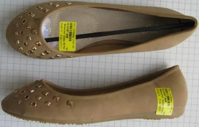 Photo de l’avis officiel: SDS Ballerina Chaussures pour dames — risque: Risque chimique