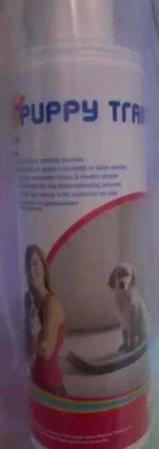 Photo de l’avis officiel: SAVIC Puppy Trainer Spray Spray d’entraînement pour animaux de compagnie — risque: Risque chimique