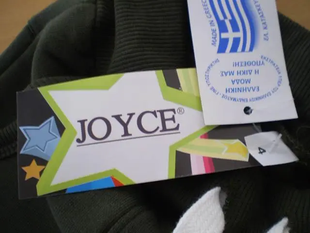 Foto uit de officiële melding: Joyce Kinderkleding set — risico: Verwonding