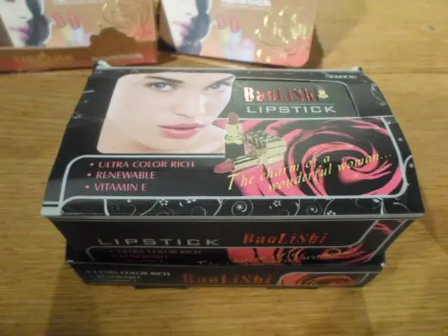 Photo de l’avis officiel: Baolishi BaoLiShi Lipstick Rouge à lèvres — risque: Risque chimique