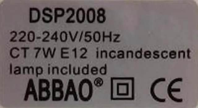 Foto do aviso oficial: ABBAO Automatic Night-Light Luz noturna — risco: Choque elétrico
