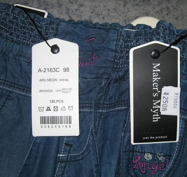 Photo de l’avis officiel: Maker's Myth Denim knickerbockers pour filles — risque: Blessures