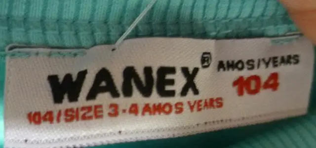 Photo from the official notice: Wanex children’s set — strangulation risk