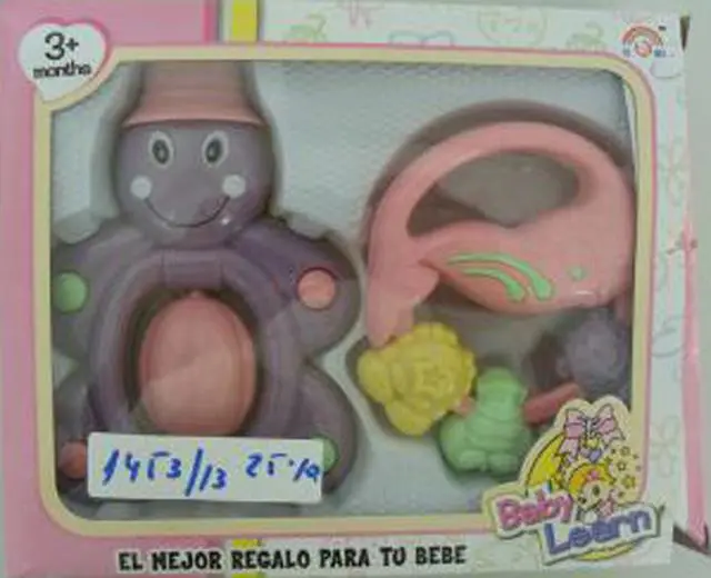 Photo de l’avis officiel: KB Baby Learn Jeu de hochet — risque: Étouffement (A12/1709/13)
