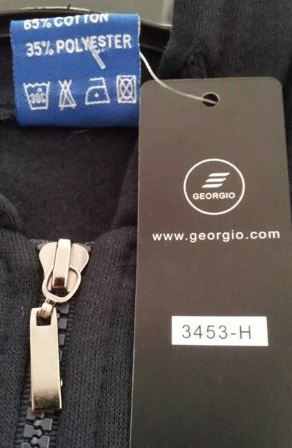 Foto do aviso oficial: Georgio Pijama infantil — risco: Estrangulamento