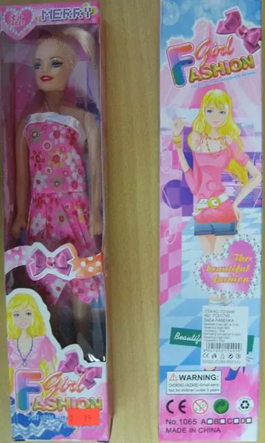 Foto do aviso oficial: Girl Fashion Boneca de plástico — risco: Químico (A12/1822/13)