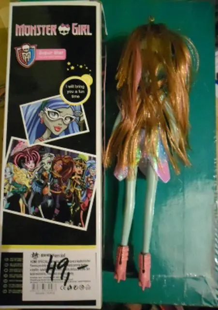 Foto do aviso oficial: Monster Girl Boneca de plástico — risco: Químico (A12/1877/13)