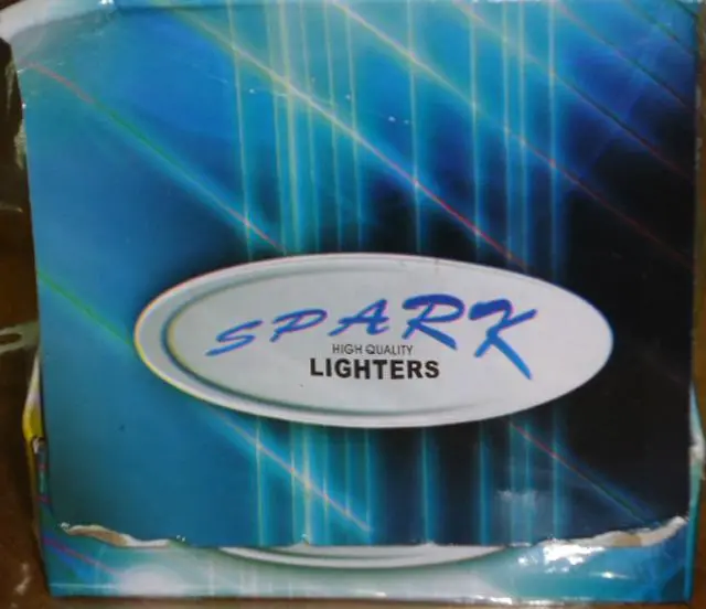Photo from the official notice: Spark High Quality Lighters novelty lighters — burns & fire risk