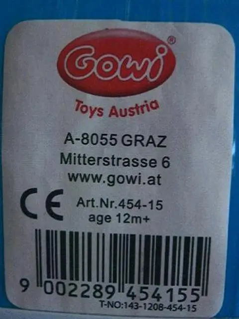 Foto dell’avviso ufficiale: Gowi Coffee Service Lyon 18 parts Servizio di caffè giocattolo — rischio: Ostruzione delle vie aeree