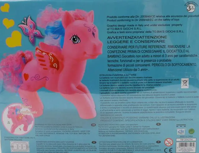 Foto dell’avviso ufficiale: Il mondo di Pony Bellissimi Pony Set di pony di plastica — rischio: Rischio chimico
