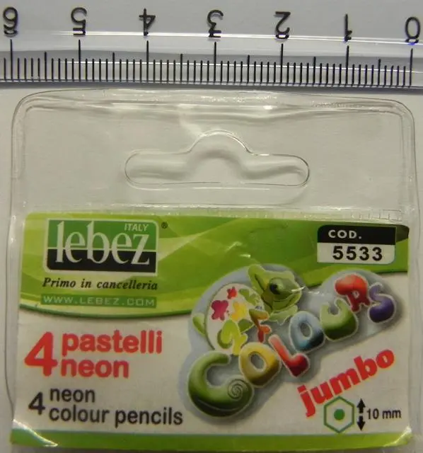 Photo de l’avis officiel: Lebez Neon Jumbo Colours Crayons — risque: Risque chimique