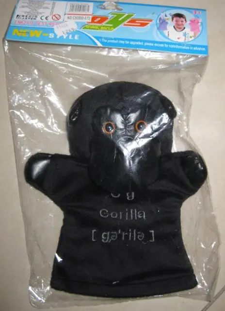 Photo de l’avis officiel: MX Toys Animal World Marionnette à gants — risque: Risque chimique