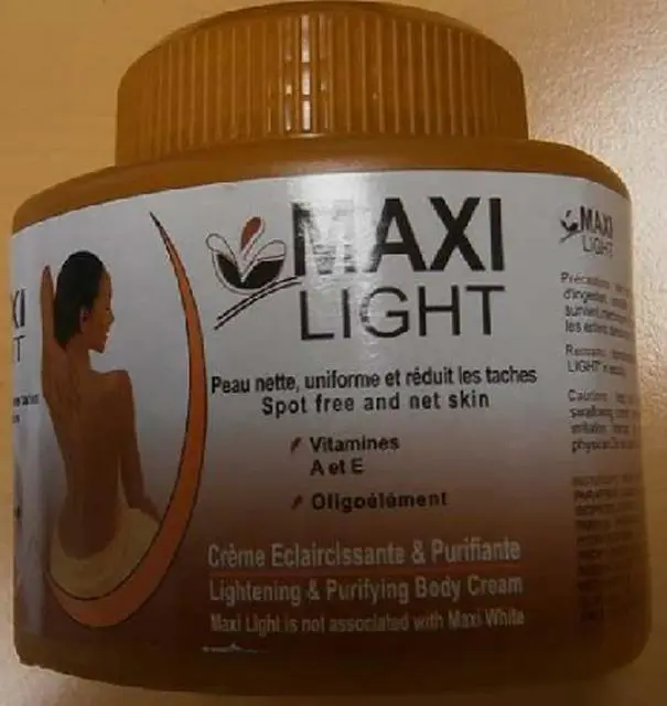 Zdjęcie z oficjalnego zgłoszenia: Maxi Light Crème éclaircissante et purifiante [lightening and purifying cream] 325 ml Produkt rozjaśniający sk — ryzyko: Chemiczne