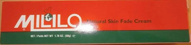 Foto dell’avviso ufficiale: Mililo Natural Skin Fade Cream Prodotto schiarimento della pelle — rischio: Rischio chimico