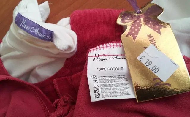 Photo de l’avis officiel: Miss Azur Ensemble de vêtements pour filles — risque: Blessures