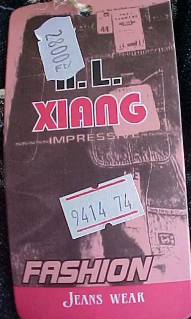 Foto aus der offiziellen Meldung: H.L.XIANG Kinderjeans — Risiko: Ersticken