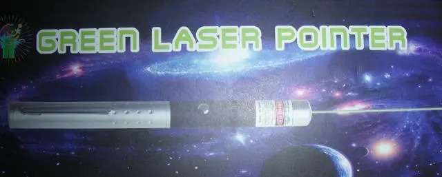 Foto aus der offiziellen Meldung: Laserpointer — Risiko: Sehschaden (A12/1968/13)