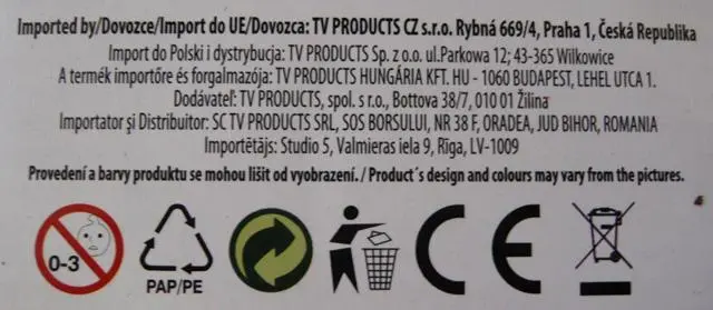 Foto do aviso oficial: TV Products Doll - baby  "ZUZANKA“ Boneca de plástico — risco: Químico