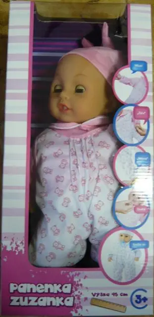 Foto do aviso oficial: TV Products Doll - baby  "ZUZANKA“ Boneca de plástico — risco: Químico