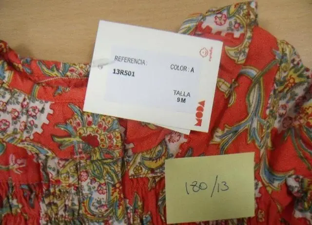 Foto aus der offiziellen Meldung: Soleil Kinderkleidung — Risiko: Ersticken