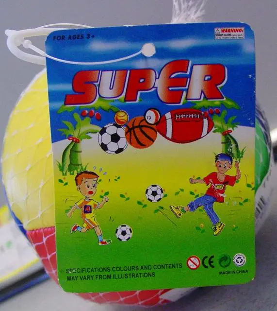 Foto dell’avviso ufficiale: Super Palla morbida — rischio: Rischio chimico