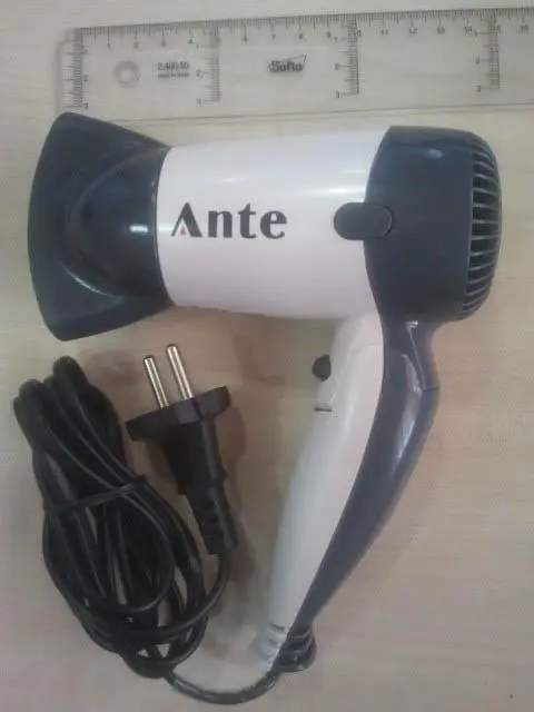Foto do aviso oficial: Ante Hair Dryer Secador de cabelo — risco: Queimaduras