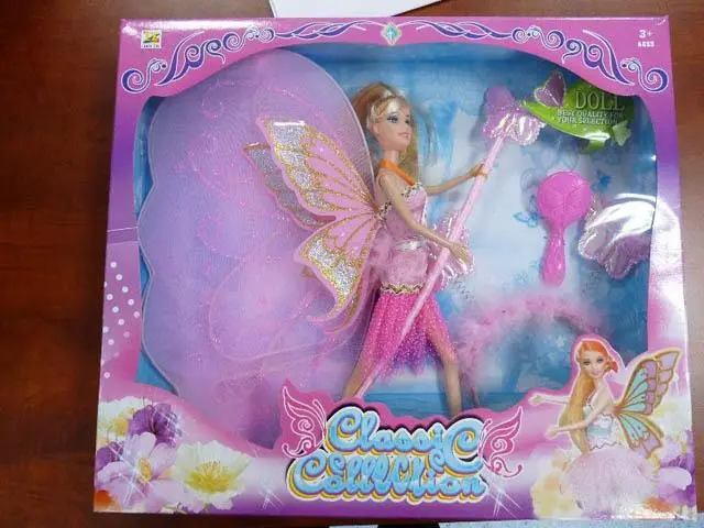 Foto do aviso oficial: LT (Lian Tai) Classic Collection Boneca de plástico com asas — risco: Químico