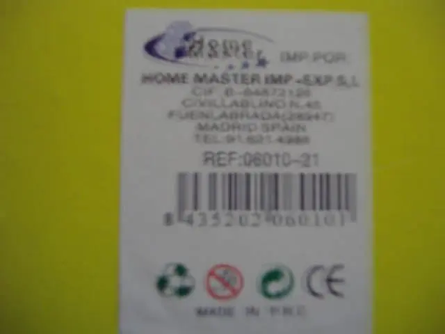 Photo de l’avis officiel: Home Master Bougies — risque: Étouffement