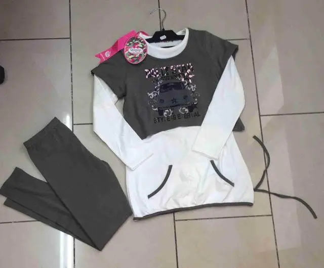 Foto do aviso oficial: Quenny by Miss Gang Conjunto de roupas para meninas — risco: Ferimentos