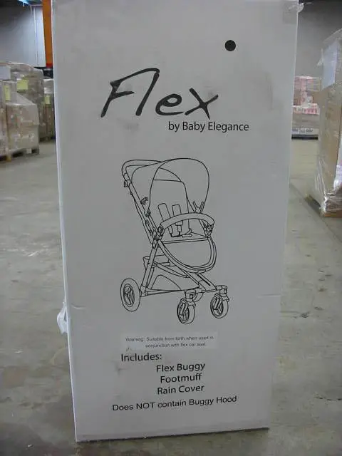 Photo de l’avis officiel: Baby Elegance Flex Poussette — risque: Blessures