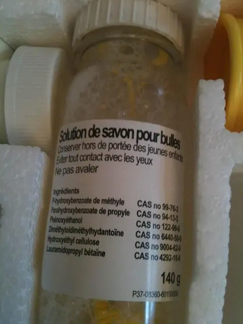 Foto del aviso oficial: BUKI Chimie Sans Danger! (Chemistry without danger) Conjunto de química del juguete — riesgo: Riesgos microbiológicos