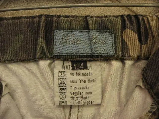 Photo de l’avis officiel: Xue Mei Pantalons pour garçons — risque: Blessures
