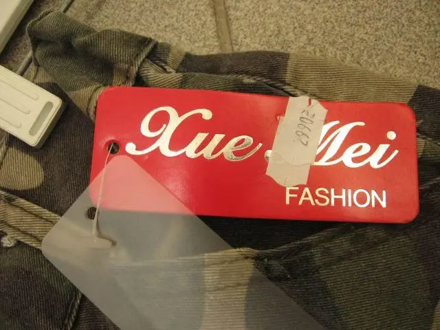Photo de l’avis officiel: Xue Mei Pantalons pour garçons — risque: Blessures