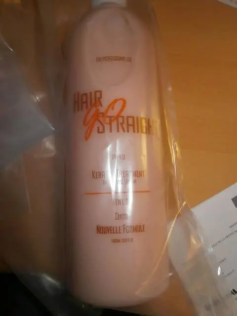Foto do aviso oficial: Hair Go Straight COCO Nouvelle Formule Produto de tratamento capilar — risco: Químico