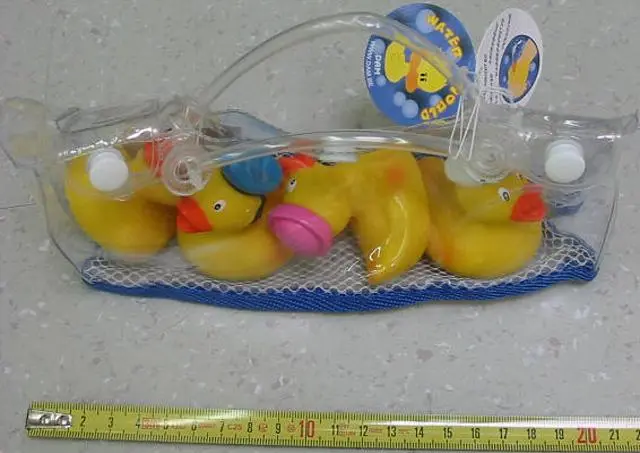 Photo de l’avis officiel: DAM Water World Jouets de bain — risque: Étouffement