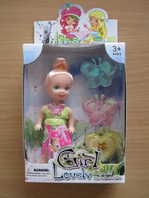 Foto do aviso oficial: Girl Lovely Boneca de plástico com acessórios — risco: Químico