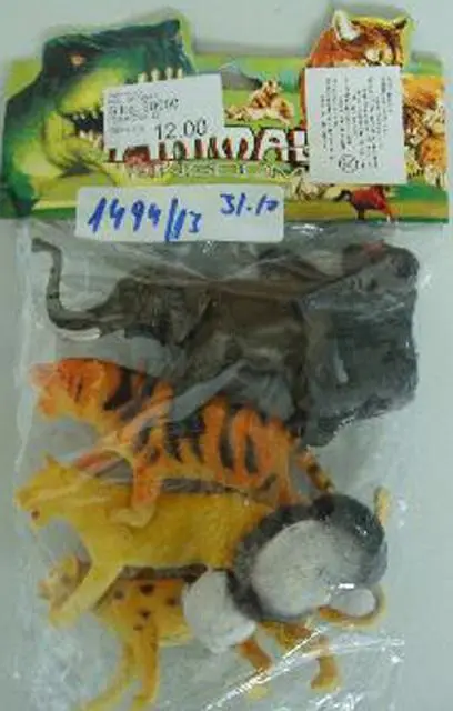 Photo de l’avis officiel: Animal Kingdom Ensemble de jouets en plastique — risque: Risque chimique