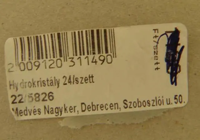 Photo from the official notice: Seven Color Crystal Boll water absorbent crystals — choking & injuries risk